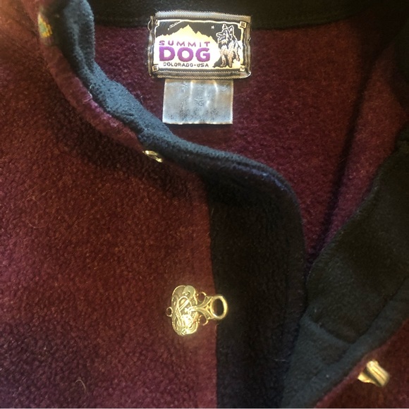 Vintage/Retro Summit Dog Fleece Pullover - Picture 4 of 11